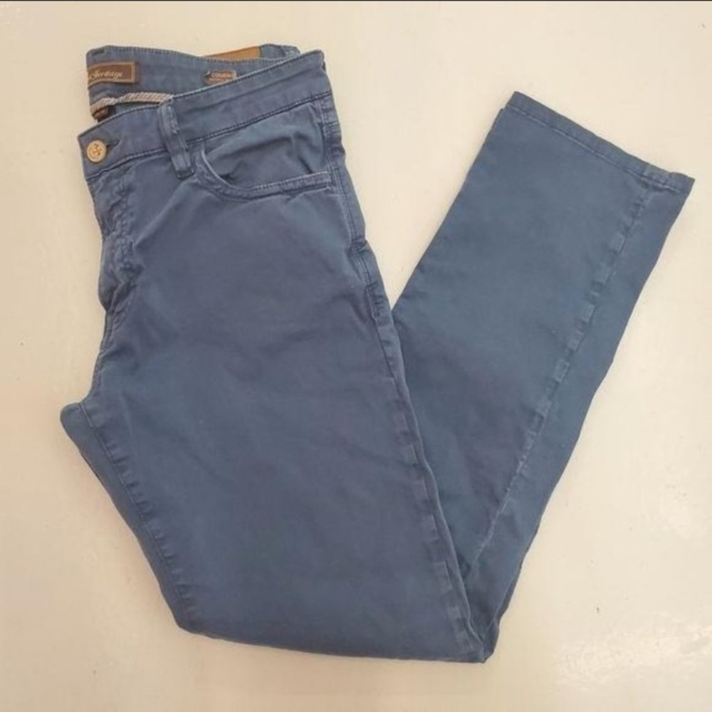 34 Heritage Courage Mid Rise Straight Pants